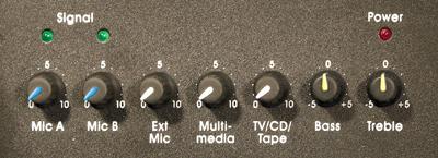 IR Classmate control panel IR Classmate control panel